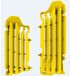 Polisport Suzuki Rmz450 18-20 Radiatorrooster Geel