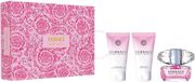 Versace Bright Crystal Giftset - 50 ml eau de toilette spray + 50 ml showergel + 50 ml bodylotion - cadeauset voor dames