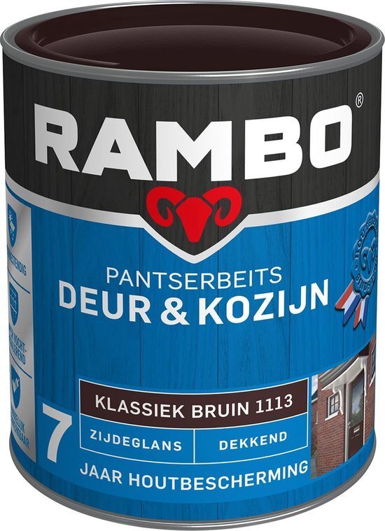 Rambo Pantserbeits Deur & Kozijn Zijdeglans Dekkend