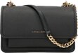 Michael Kors Claire Schoudertas Dames - Leer - Zwart - 16x16x9 cm