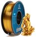 Filament d'imprimante 3D - PLA 1,75 mm, aspect satiné - Bobine de 1 kg - Sans enchevêtrement - Emballé sous vide - Bleu foncé