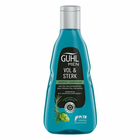 Guhl Men Vol & Sterk Shampoo 250 ML - For All Hair Types