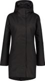AGU Manteau d'hiver Veste de pluie Femme Noir Imperméable Respirant Poray 20.000 S
