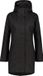 AGU Manteau d'hiver Veste de pluie Femme Noir Imperméable Respirant Poray 20.000 S