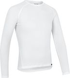 GripGrab Ride Thermal Lange Mouw Winter Fiets Ondershirt Polygiene Base Layer Thermoshirt - Wit - Heren - Maat L