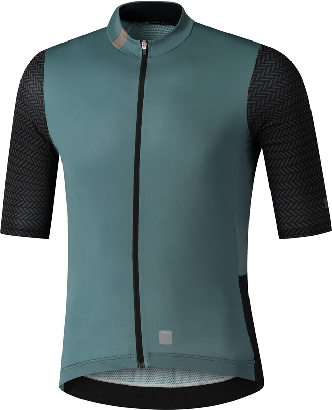 Shimano Evolve Jersey met korte mouwen grijs/zwart