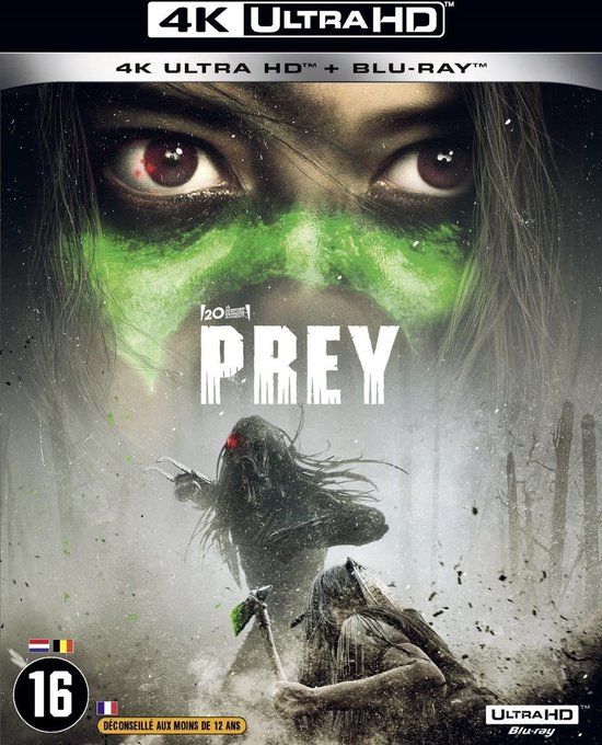 Disney Movies Prey (2022) - 4K Ultra HD Blu-ray - Import - 16+