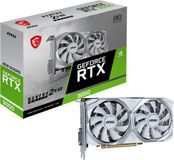 MSI VENTUS RTX 3050 2X XS WHITE 8G OC NVIDIA GeForce RTX 3050 8 GB GDDR6 Graphics Card