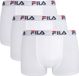 FILA Heren Basic Boxershorts 3 Pack Wit Maat L