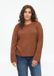 s.Oliver Pull en maille moka Coton Manches longues Regular Fit Femme Automne/Hiver