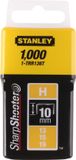 STANLEY - Agrafe - 10mm - Type H - 1000 pièces