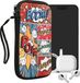 kwmobile hoesje voor smartphones XXL - 7" - hoes van Neopreen - Stripboek design - meerkleurig