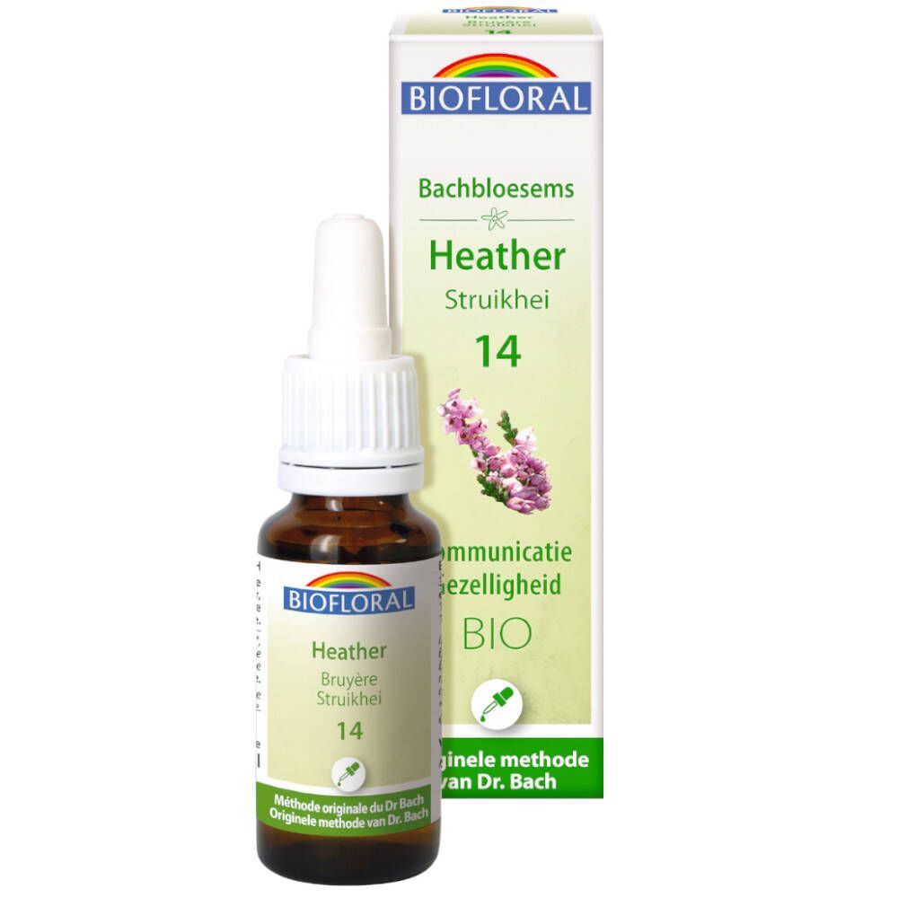 Pranarom International Biofloral Bachbloesems 14 Struikhei Bio 20 ml