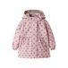LIL' ATELIER MINI winterjas met print - roze/bruin