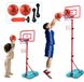Panier de basket-ball Support de basket-ball Réglable en hauteur 88 à 190 cm Intérieur et extérieur