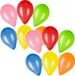 Boland - Set 100x Ballonnen - diverse kleuren - Knoopballon - ca. 23 cm