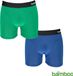 Apollo Angro BV Bamboe Boxershort Heren Blauw / Groen 2-Pack - Maat XL
