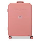 Pepe Jeans Accent koffer, middelgroot, roze, 48 x 70 x 28 cm