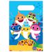 Amscan Baby Shark Uitdeelzakjes van Papier (8 stuks)