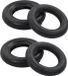 vidaXL 4-delige Kruiwagenbanden- en binnenbandenset 3.50-8 4PR rubber