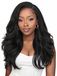 Merkloos Lace Front Wig voor Zwart Vrouwen, Natuurlijke Zwarte Yaki Krullen