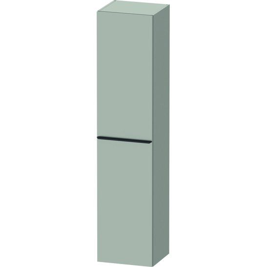 Duravit D-Neo hoge kast 40x36x176cm Rechtsdraaiend Betongrijs Mat de1328r0707
