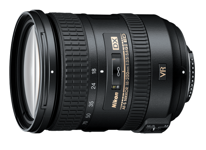 Nikon AF-S DX NIKKOR 18-200mm f/3.5-5.6G ED VR II - Camera Lens