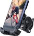 Unbranded Motorfiets telefoonhouder – Universele, 360° draaibare stuurbevestiging voor iPhone 13, 12, 11 Pro Max, Mini, Xs Max, XR, X, 8, 7, Samsung S21 en smartphones met een schermdiagonaal van 4,7\" tot 6,8\"