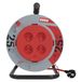 Emos 1908042510, Basis, Zwart, 4 AC-uitgang(en), 25 m, H05VV-F3G, 230 V
