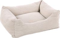 Flamingo Velluto Hondenmand Beige Rechthoekig 80x67x22CM