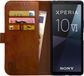 Rosso Element Sony Xperia 10 VI Hoesje Book Case Wallet Bruin