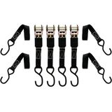 Muddy Outdoors 1'' X 10' Standard Duty Ratchet Straps with Webbing 4 Pack