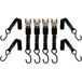 Muddy Outdoors 1'' X 10' Standard Duty Ratchet Straps with Webbing 4 Pack