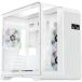 1stPlayer Boitier Mini Tour Micro ATX RT5 RGB avec panneaux vitrés (Blanc)