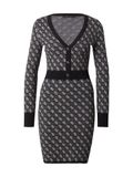 Guess Femmes VN Aubrey 4G SWTR ROBE NOIR
