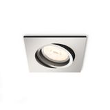 Philips Hue Philips myLiving Donegal Inbouwspot Chroom Vierkant