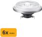 Philips Doos 6x G53 AR111 LED Spot | 10.8W 3000K 12V 930 | 620lm 40° Ø111mm Dimbaar