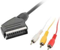 Lanberg SCART Lead CA-EURC-10CC-0018-BK (1,8 m)