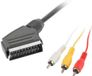 Lanberg SCART Lead CA-EURC-10CC-0018-BK (1,8 m)