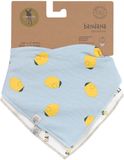 LÄSSIG Bandana Slabbetjes Happy Fruits Lemon – 2 stuks