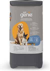 Pet LITTER GENIE Pet Genie Afvalemmer - Hondenpoep Afvalcontainer - Grijs