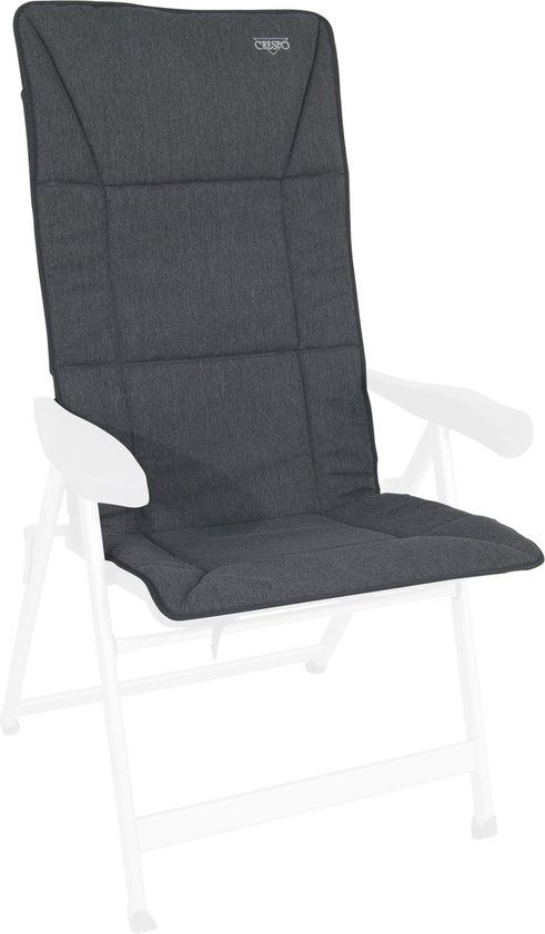 Crespo Verwarmde Stoelhoes - Grijs - Olefin - 128 x 53 cm