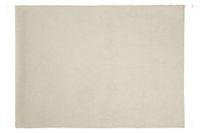 Eurofirany Decoratief tapijt, voetmat, tapijtloper, loper, loper, badtapijt, woonkamer, slaapkamer, keuken, rechthoekig, imitatiebont, zacht, crème, 65 x 90 cm