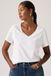 Levi's Favorite T-shirt van katoen met V-hals - Dames - XL - Wit / Bright White
