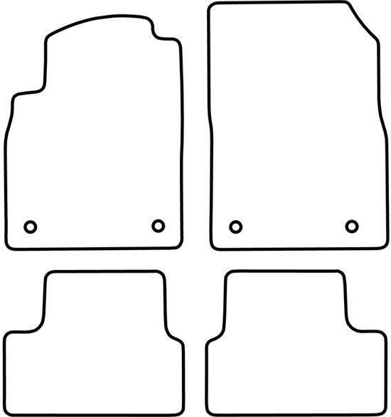 AutoStyle Automatten Opel Astra J & Cascada 2009-