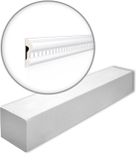 NMC Z32-box ARSTYL Wandlijst modern design wit | 40 m