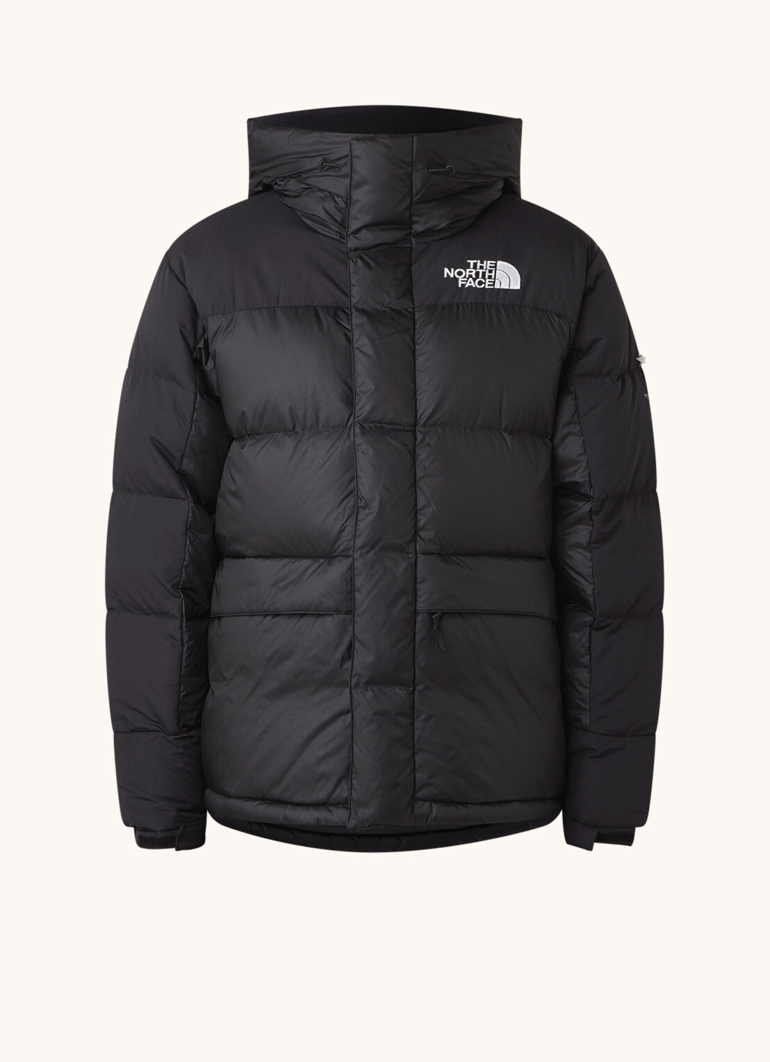 The North Face Himalayan puffer jack met donsvulling en capuchon