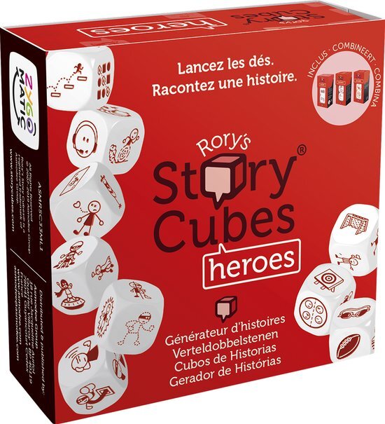 The Creativity Hub Rory's Story Cubes - Heroes