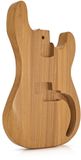 Gear4music Basgitaar Body, Natural Ash