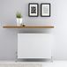 Hudson Reed Radiateur plaque convecteur type 22 (T22) horizontal plat design - blanc | 80cm x 60cm - 1367 Watt | Merus